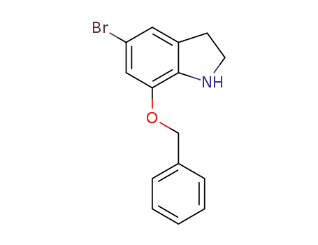 7-benzyloxy-5-bromoindoline