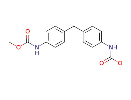 7450-63-7,Carbamic acid,N,N'-(methylenedi-4,1-phenylene)bis-, C,C'-dimethyl ester,Carbamicacid, (methylenedi-4,1-phenylene)bis-, dimethyl ester (9CI); Carbanilic acid,4,4'-methylenedi-, dimethyl ester (6CI,7CI,8CI);(Methylenedi-4,1-phenylene)bis[carbamic acid] dimethyl ester;4,4'-Bis(carbomethoxyamino)diphenylmethane; 4,4'-Methylenebis(phenylcarbamicacid methyl ester); Dimethyl 4,4'-methylenebis(phenylcarbamate); Dimethyl4,4'-methylenediphenylenedicarbamate; Dimethyldiphenylmethane-4,4'-dicarbamate; Diphenylmethane-4,4'-di(methylurethane); NSC215914
