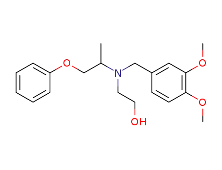 2-[(β-phenoxy-isopropyl)-veratryl-amino]-ethanol