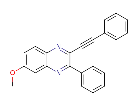7-methoxy-2-phenyl-3-(phenylethynyl)quinoxaline