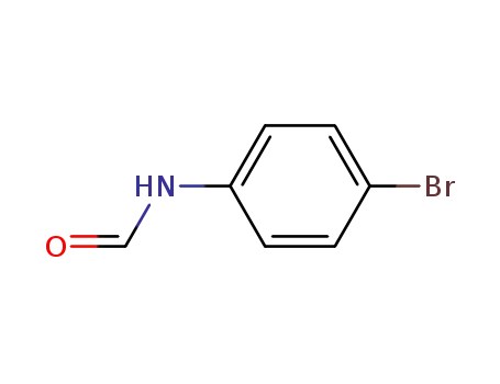 Molecular Structure of 2617-78-9 (N-(4-BROMOPHENYL)FORMAMIDE  97)