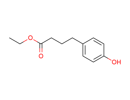 Benzenebutanoic acid, 4-hydroxy-, ethyl ester