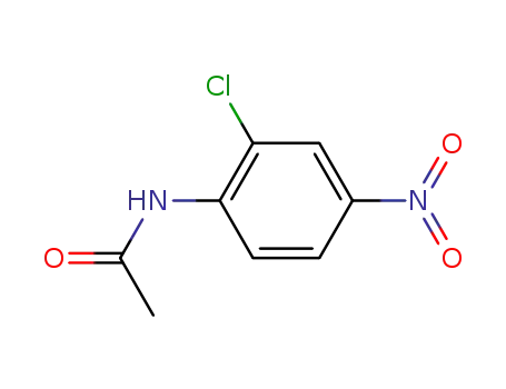 Molecular Structure of 881-87-8 (N-(2-chloro-4-nitrophenyl)acetamide)