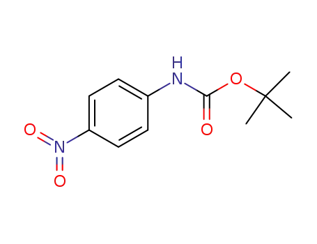 Molecular Structure of 18437-63-3 (TERT-BUTYL 4-NITROPHENYLCARBAMATE)