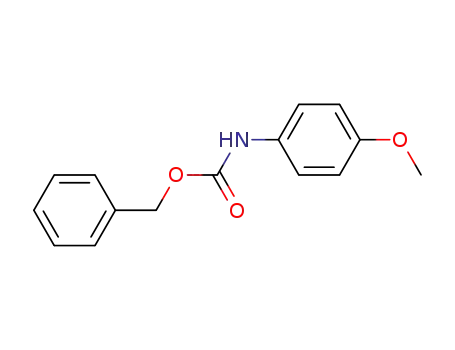 Molecular Structure of 92851-13-3 (Carbamic acid, (4-methoxyphenyl)-, phenylmethyl ester (9CI))