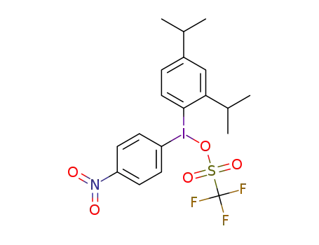 (2,4-diisopropylphenyl)-(4’-nitrophenyl)iodonium triflate