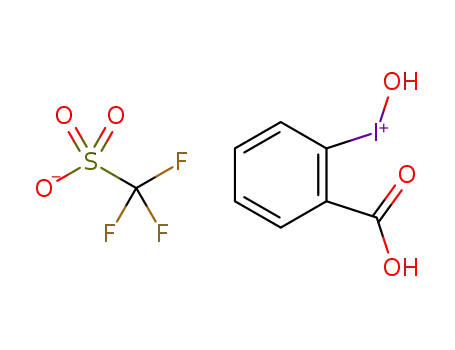 1,3-dihydroxy-1H-1λ3-benzo[d][1,2]iodoxol-1-yl trifluoromethanesulfonate