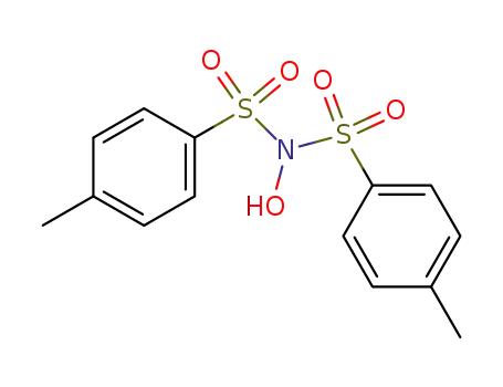 Molecular Structure of 56410-24-3 (N-hydroxy-4-methyl-N-[(4-methylphenyl)sulfonyl]benzenesulfonamide)