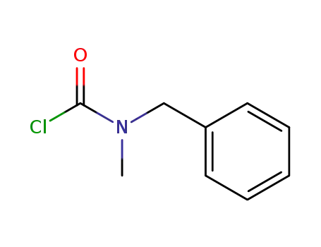 Molecular Structure of 32366-02-2 (Carbamic chloride, methyl(phenylmethyl)-)