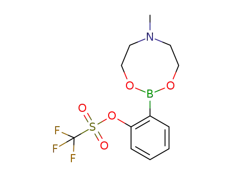 2-(6-methyl-1,3,6,2-dioxazaborocan-2-yl)phenyl trifluoromethanesulfonate