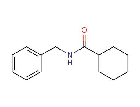Molecular Structure of 35665-26-0 (Cyclohexanecarboxamide, N-(phenylmethyl)-)