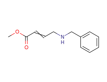 methyl-4-phenylmethylamino-2-butene-1-carboxylate