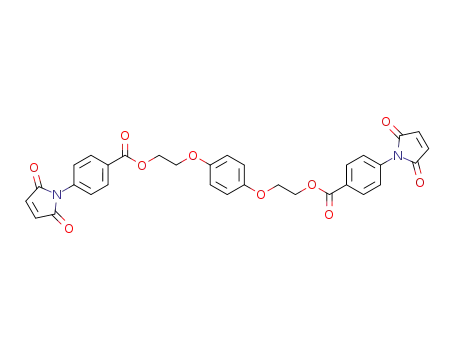 benzene-1,4-diylbis(oxyethane-2,1-diyl)bis[4-(2,5-dioxo-2,5-dihydro-1H-pyrrol-1-yl)benzoate]