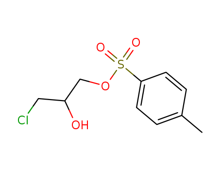 Molecular Structure of 102129-99-7 (1,2-Propanediol, 3-chloro-, 1-(4-methylbenzenesulfonate))