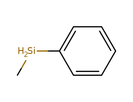 Molecular Structure of 766-08-5 (METHYLPHENYLSILANE)