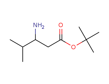 3-amino-4-methylpentanoic acid tert-butyl ester