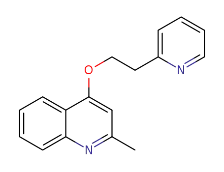 2-methyl-4-[2-(pyridin-2-yl)ethoxy]quinoline