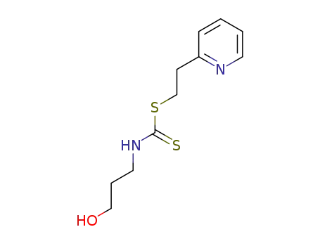 2-(pyridin-2-yl)ethyl 3-hydroxypropylcarbamodithioate