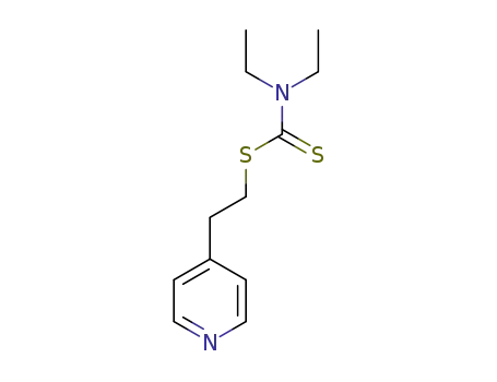 2-(pyridin-4-yl)ethyl diethylcarbamodithioate