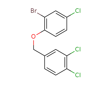 1-bromo-5-chloro-2-(3,4-dichlorobenzyloxy)benzene
