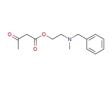 Molecular Structure of 54527-65-0 (2-(benzylmethylamino)ethyl acetoacetate)