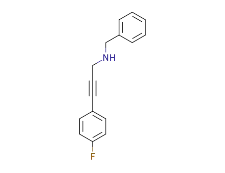 N-benzyl-3-(4-fluorophenyl)prop-2-yn-1-amine