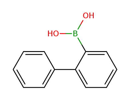 Molecular Structure of 4688-76-0 (2-BIPHENYLBORONIC ACID)