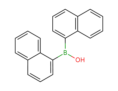 Molecular Structure of 62981-91-3 (Borinic acid, di-1-naphthalenyl-)