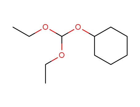 Molecular Structure of 25604-46-0 (Cyclohexane, (diethoxymethoxy)-)