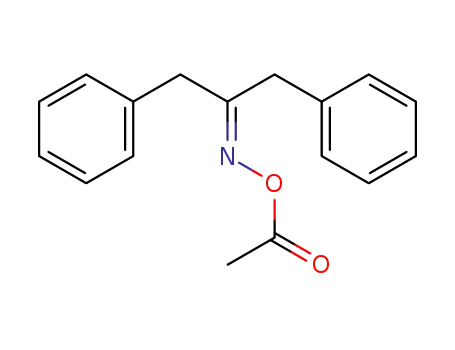 Molecular Structure of 19689-93-1 (2-Propanone, 1,3-diphenyl-, O-acetyloxime)