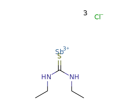 ([SbCl2(N,N-diethylthiourea)2]Cl)n