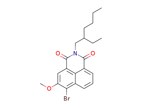 N-(2-ethylhexyl)-3-methoxy-4-bromo-1,8-naphthalimide