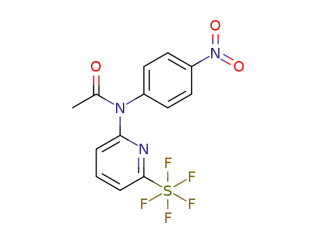 N-(4-nitrophenyl)-N-(6-(pentafluoro-λ6-sulfaneyl)pyridin-2-yl)acetamide