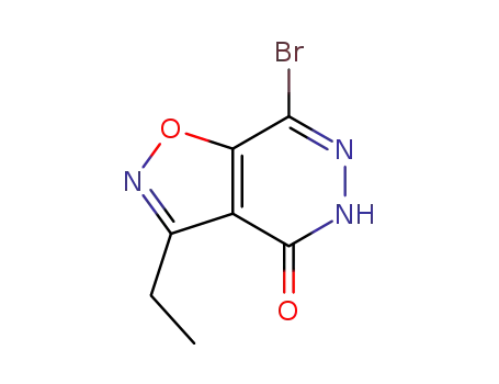 7-bromo-3-ethyl[1,2]oxazolo[4,5-d]pyridazin-4(5H)-one