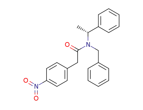 (R)-N-benzyl-2-(4-nitrophenyl)-N-(1-phenylethyl)acetamide