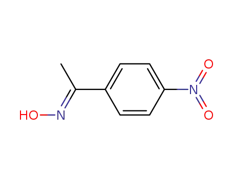 Molecular Structure of 59862-56-5 ((E)-N-[1-(4-nitrophenyl)ethylidene]hydroxylamine)