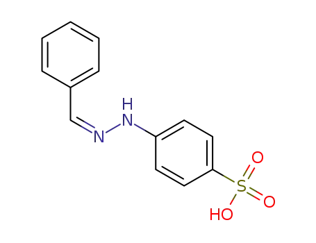 hydrazone 4-[(2Z)-2-benzylidenehydrazinyl]benzenesulfonic acid