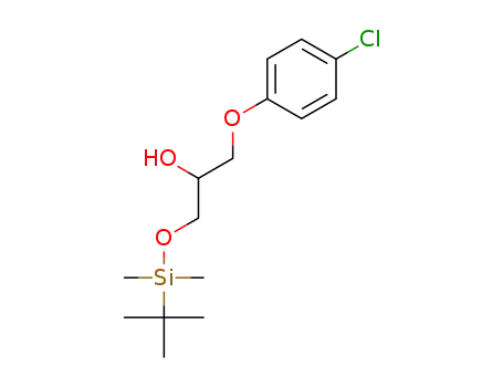 1-((tert-butyldimethylsilyl)oxy)-3-(4-chlorophenoxy)propan-2-ol