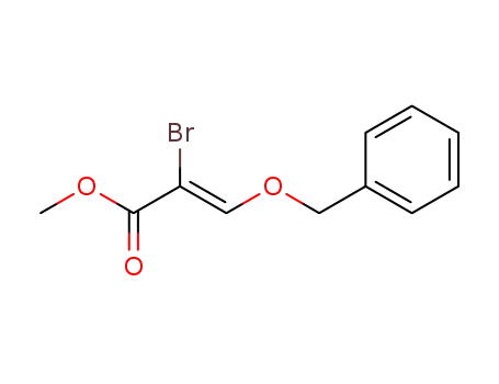 methyl (Z)-2-bromo-3-benzyloxyacrylate