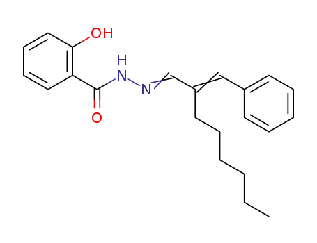 N'-(2-benzylideneoctylidene)-2-hydroxybenzohydrazide