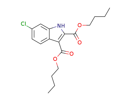 dibutyl 6-chloro-1H-indole-2,3-dicarboxylate