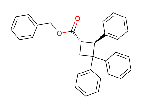 DL-benzyl (1R,2R)-2,3,3-triphenylcyclobutane-1-carboxylate