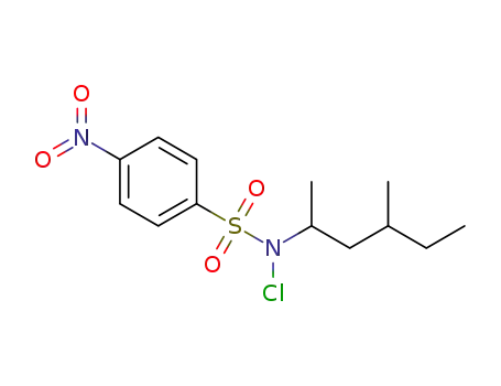 N-chloro-N-(4-methylhexan-2-yl)-4-nitrobenzenesulfonamide