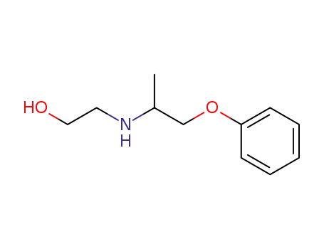 Molecular Structure of 103-39-9 (2-[(1-methyl-2-phenoxyethyl)amino]ethanol)