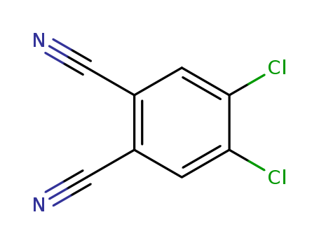 139152-08-2,4,5-DICHLOROPHTHALONITRILE,1,2-Dichloro-4,5-dicyanobenzene;1,2-Dicyano-4,5-dichlorobenzene;4,5-Dichloro-1,2-dicyanobenzene;4,5-Dichlorobenzene-1,2-dicarbonitrile;4,5-Dichlorophthalonitrile;