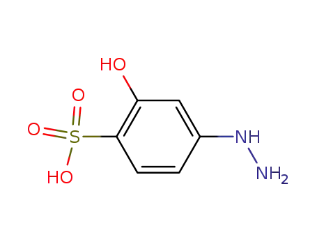 4-hydrazino-2-hydroxy-benzenesulfonic acid