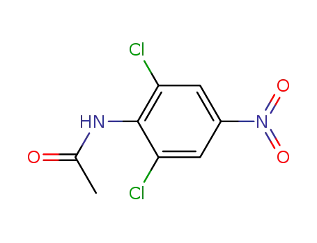 Molecular Structure of 17742-68-6 (N-(2,6-dichloro-4-nitrophenyl)acetamide)