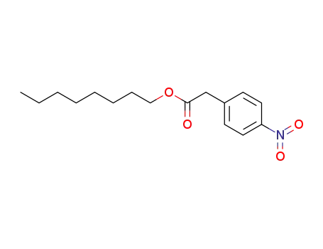 (4-nitro-phenyl)-acetic acid octyl ester