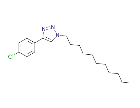 4-(4-chlorophenyl)-1-undecyl-1H-1,2,3-triazole