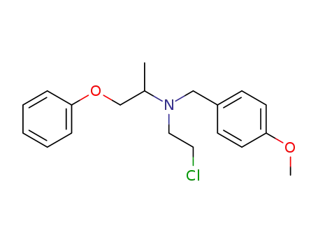 (2-chloro-ethyl)-(4-methoxy-benzyl)-(β-phenoxy-isopropyl)-amine